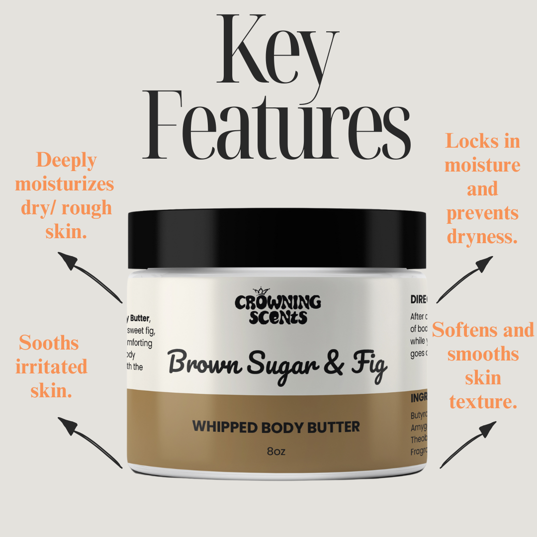 Brown Sugar and Fig Whipped Body Butter