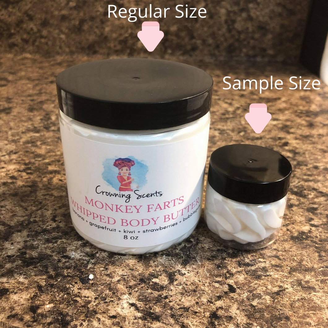 Sample Monkey Farts Whipped Body Butter